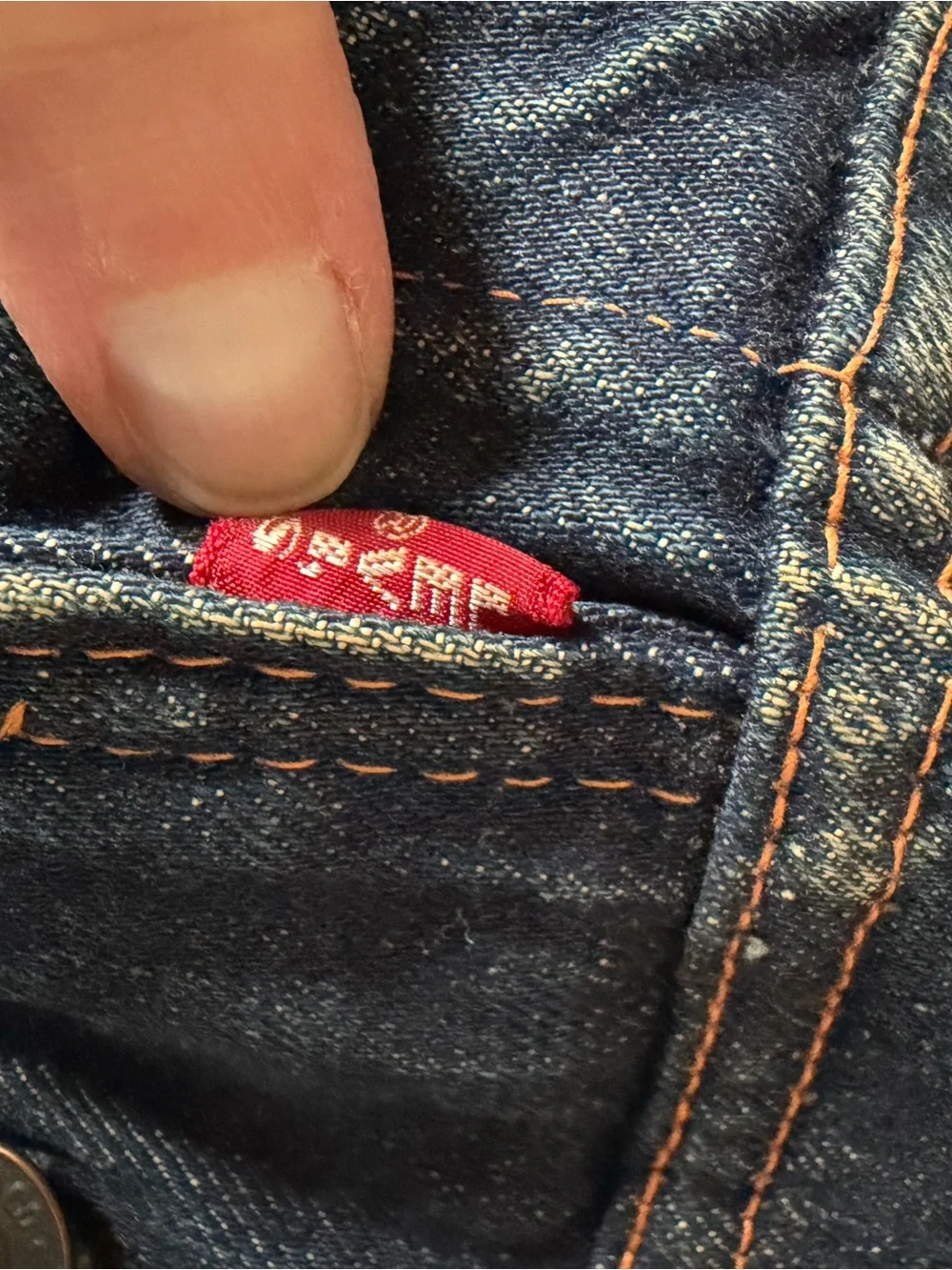 Vintage 60s 70s Levi’s Big E Type 3 III Trucker Denim Jacket USA Dark Wash Rare - Picture 3 of 16